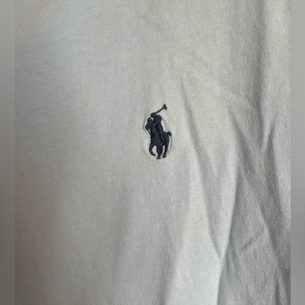 BABY BLUE RALPH LAUREN WOMEN'S TSHIRT